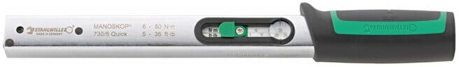 Set Stahlwille Quick Drehmomentschlüssel + Stahlwille 725QR QuickRelease-Einsteckknarren