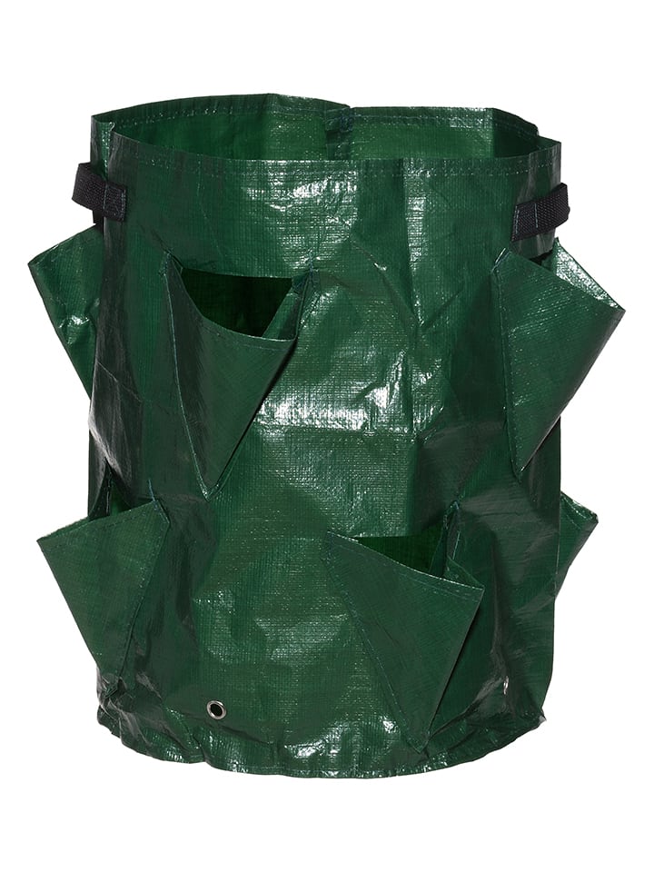 Tarmo Erdbeer-Pflanzbeutel in Grün - 40 l - onesize