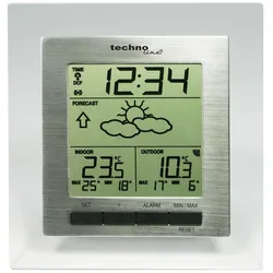 Technoline Ws9136, Wetterstation, Weiss, Grau