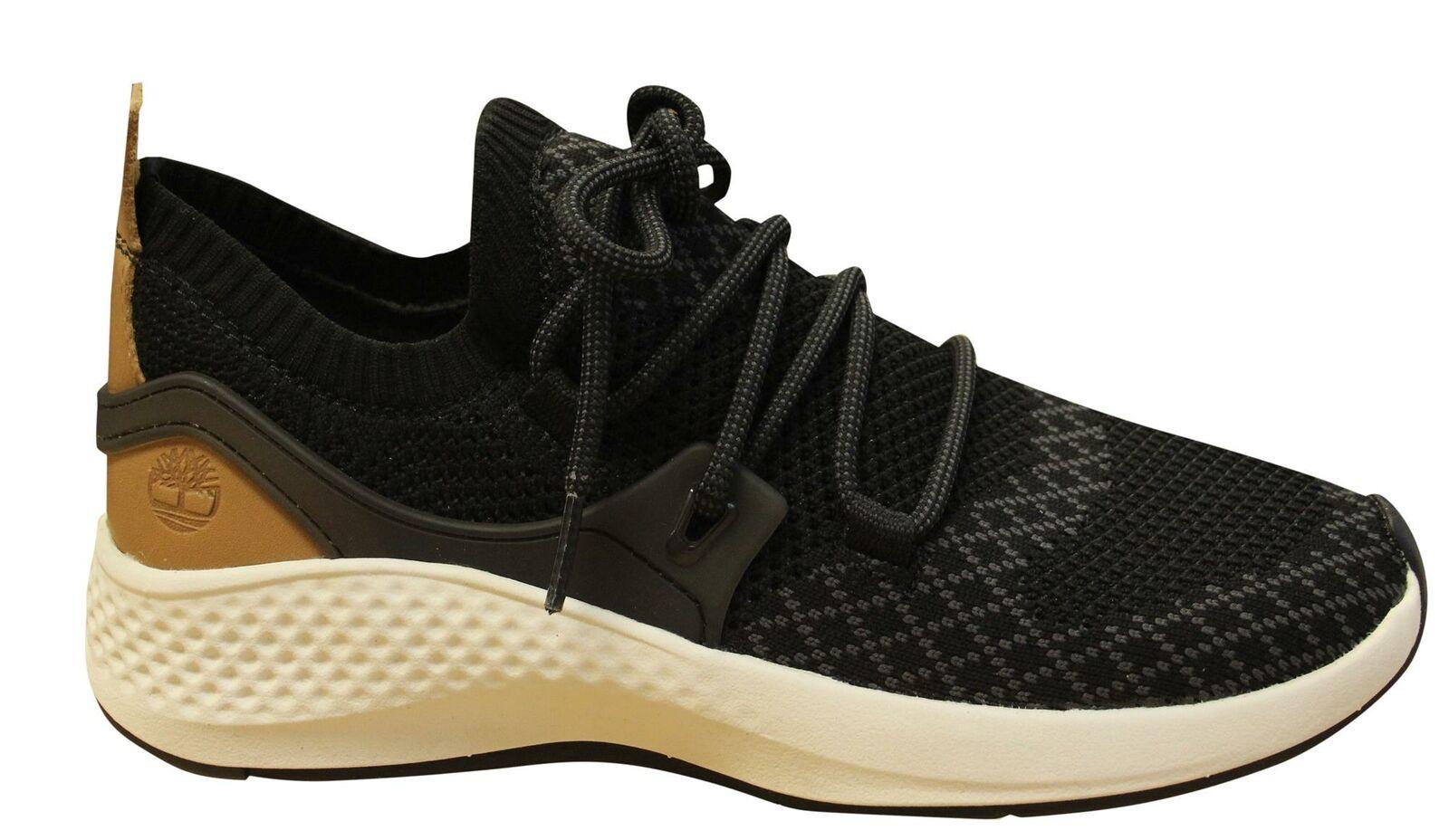 Timberland Flyroam Go Strick Chukka Black Mesh Schnürung Womens Trainer A1SR0