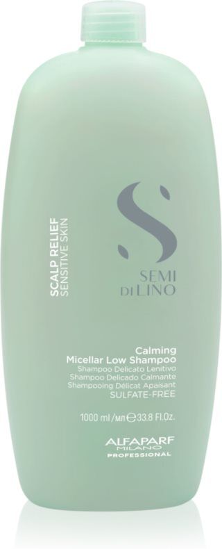 Alfaparf Milano Semi Di Lino Scalp Relief Lindrende shampoo til sensitiv hovedbund 1000 ml