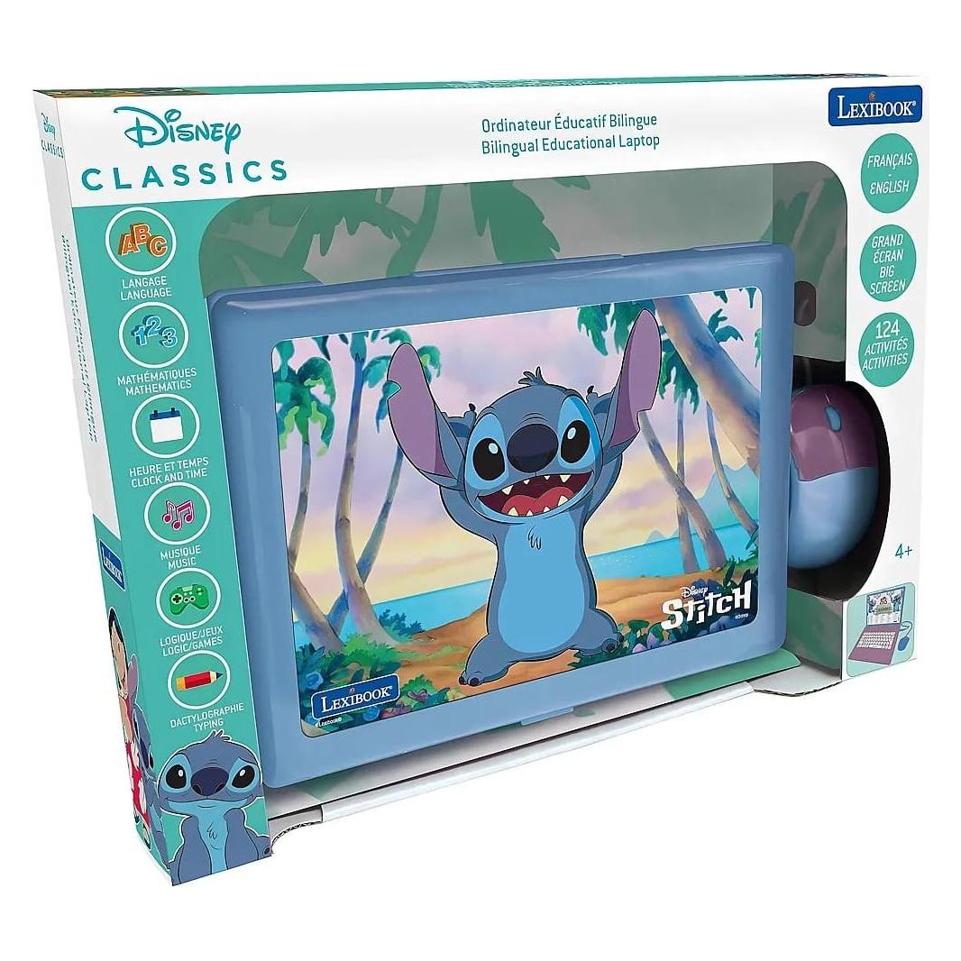 Lexibook Disney Stitch - pädagogischer Laptop (Englisch, Französisch, 4 - 7 Jahre) (JC598Di1)