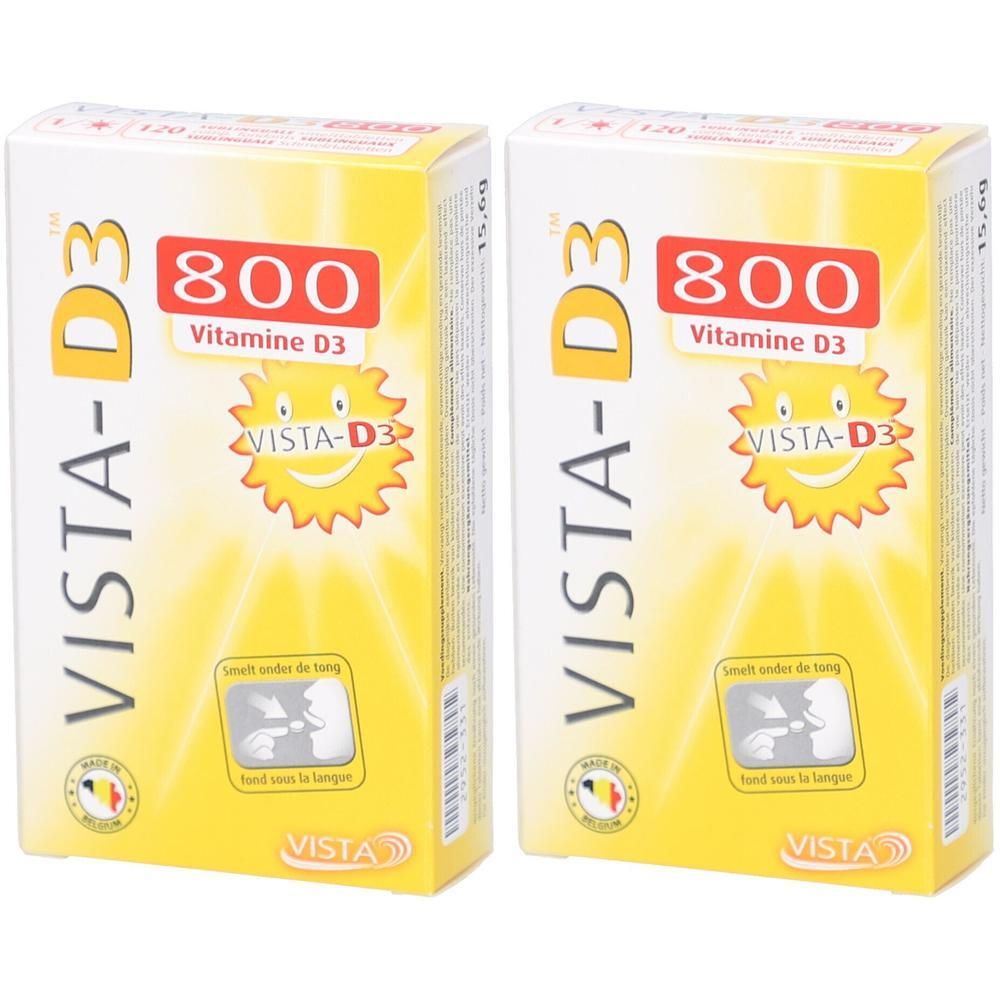 Vista-D3 800 x2 2x120 St Schmelztabletten