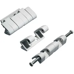 Rittal Scharnier für Rack (Packung mit 4), Serverschrank Zubehör, Grau