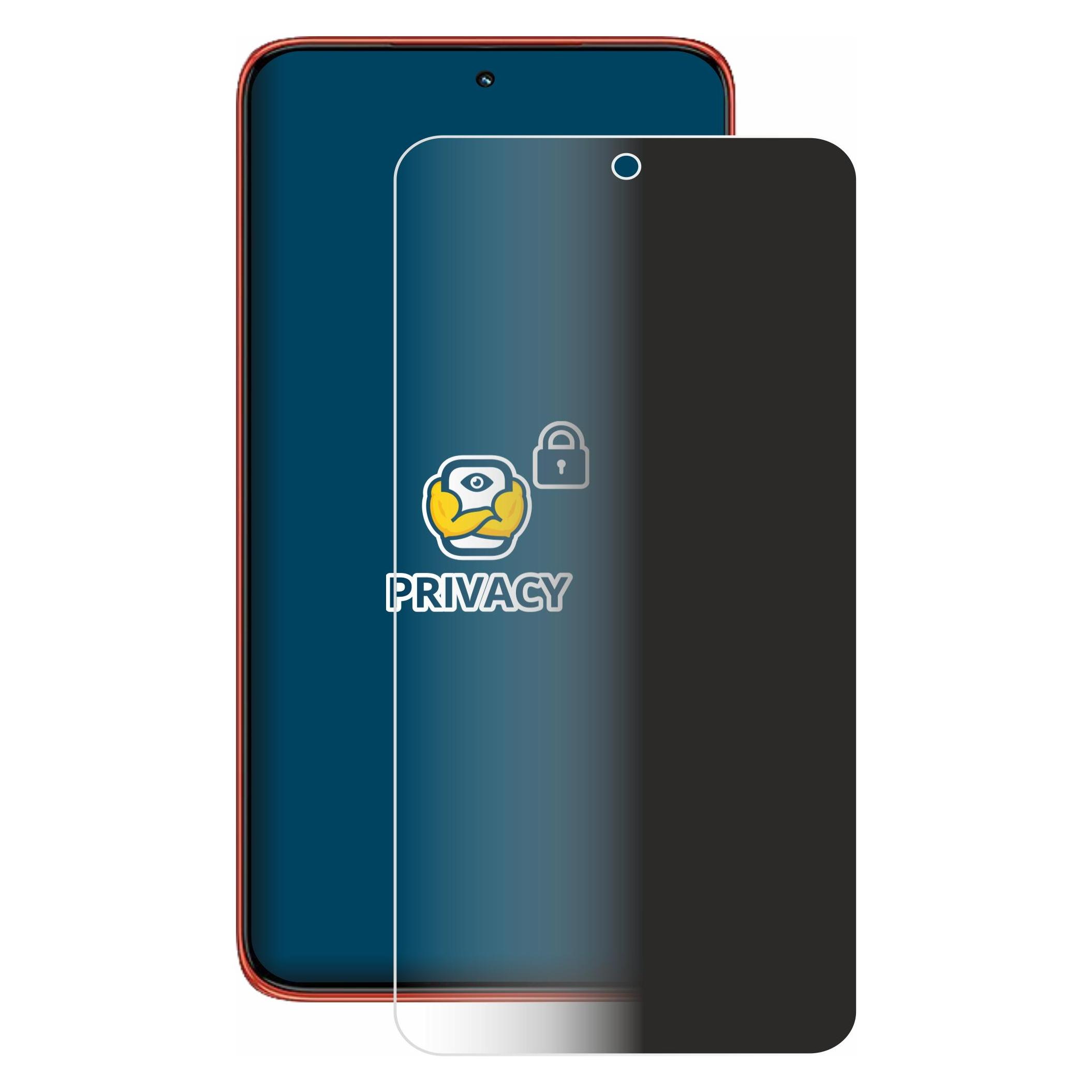 Brotect Sichtschutzfolie für Motorola Edge 60 Neo Anti-Spy Privacy Folie Blaulicht-Schutz (1 Stk., Motorola Edge 60 Neo) (6061328)