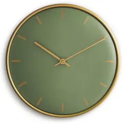 Arne Jacobsen Clocks, Wanduhr, Arne Jacobsen - City Hall Wall Clock - Ø21 cm - Green (21 cm)