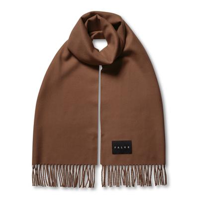 Schal FALKE "FALKE Schal", Damen, Gr. onesize, braun (braun (5100)), Modetücher Schal