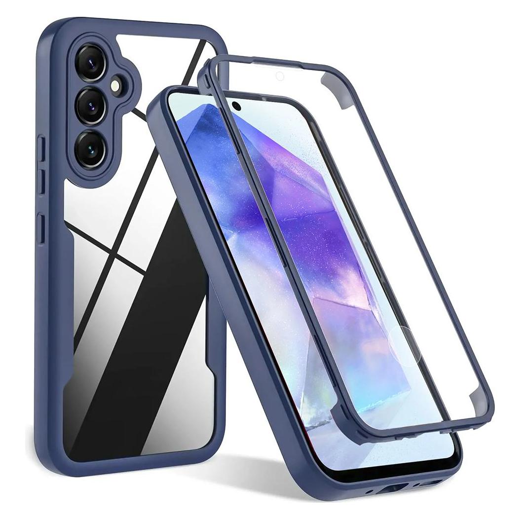 Techsuit - ColorVerse 360 Series + Screen Protector - Samsung Galaxy A35 5G - Blue (Samsung Galaxy A35) (56352101)