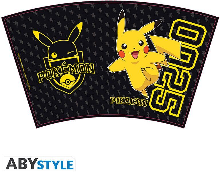 POKEMON - Tumbler with straw - 470ml - Pikachu Collage
