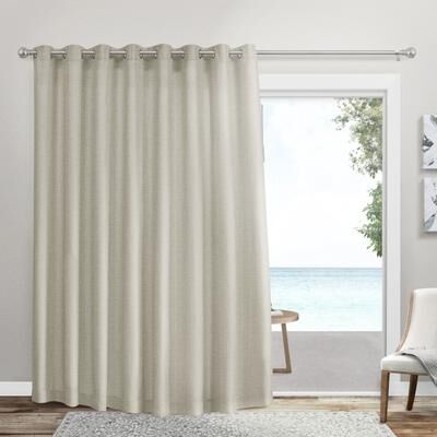Home Loha Patio Grommet Top Single Curtain Panel