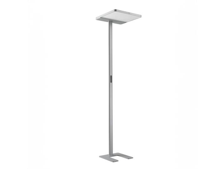LED Stehlampe Tradingzone Adapt-F1 Desk Side, Silbergrau, Neu, Professionelle Bürobeleuchtung