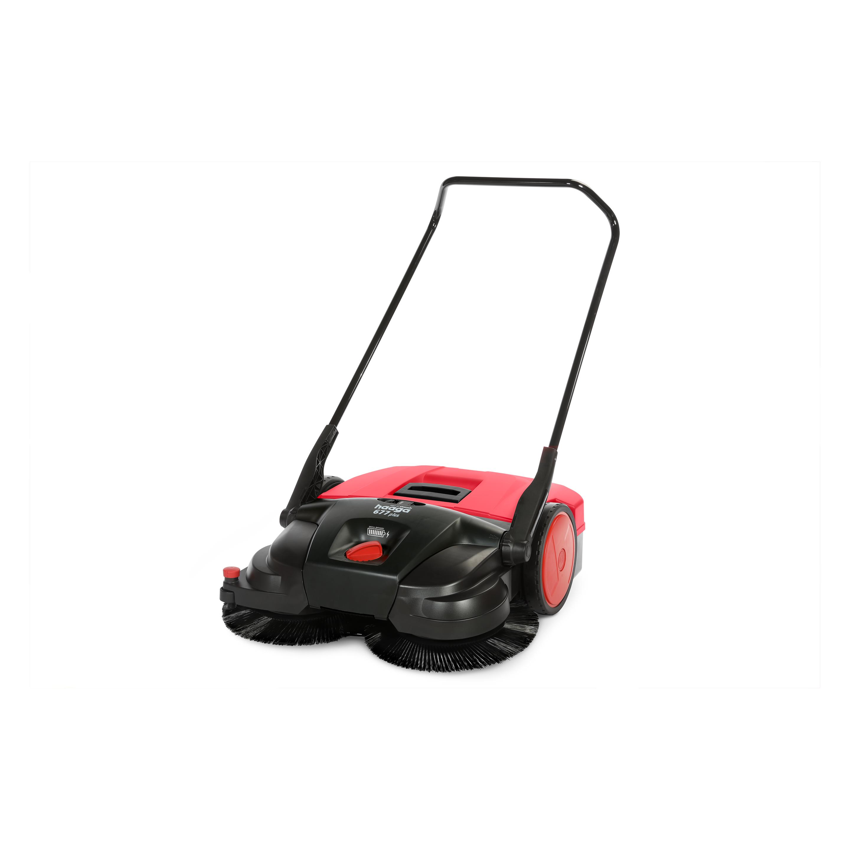 starmix haaga Akku Handkehrmaschine 677 plus (für mittlere/grosse Flächen, 40 L Behälter) (70587033)