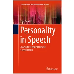 Personality in Speech, Fachbücher von Tim Polzehl