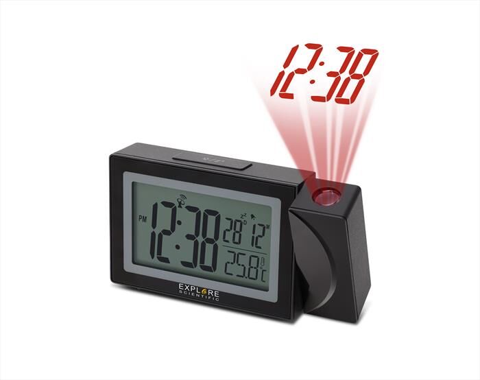 EXPLORE SCIENTIFIC P1002cm3000 Orologio A Proiezione-black
