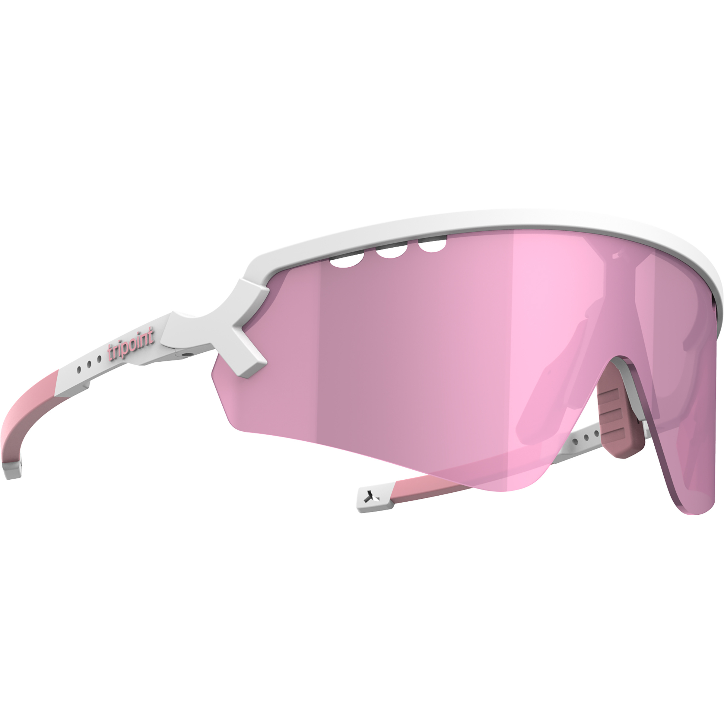 Tripoint 007 Chobe Sportbrille Sportbrillen & Sportsonnenbrillen weiss Trailrunning | Mountainbike | Rennrad