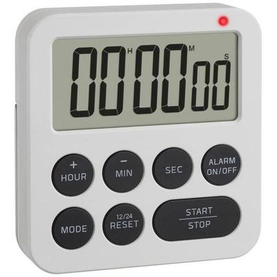 TFA Dostmann Timer Weiß digital