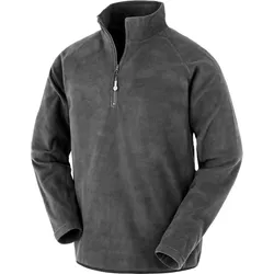 Result Genuine Recycled Herren Microfleece Pullover mit 1/4 Zip Sweatshirt R905X