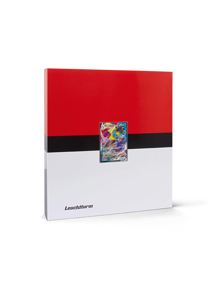 Leuchtturm Sammelkarten-Album ''Pro - Gaming'' in Rot/ Weiß - (L)32,5 x (B)30 cm - onesize