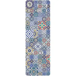 WANDGARDEROBE - Fliesenspiegel aufwändige portugiesische Fliesen 34/105 cm