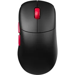 Lamzu Thorn V2 - Black/red (Kabelgebunden, Kabellos), Maus, Rot, Schwarz