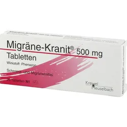 Migräne-Kranit 500mg Tabletten 20 ST
