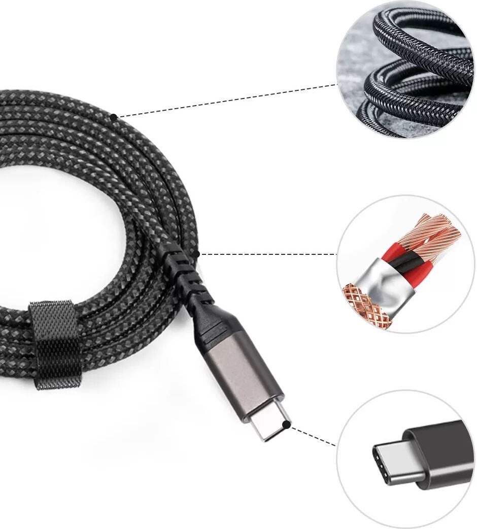 INF Câble USB-C vers USB-C 5A/20V PD 100W