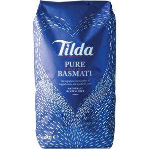 Tilda Reis Pure Basmati aus Indien, Langkorn, lose, 2 kg