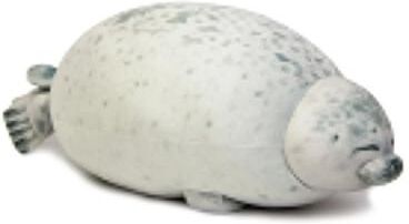 Uplifted Finds Angry Blob Seal Plush Pillow Chubby 3D Sea Lion Doll 20 Cm happy
