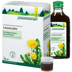 Schoenenberger naturreiner Heilpflanzensaft Löwenzahn 3X200 ml