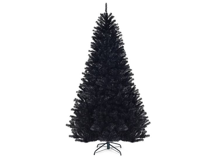225 cm Kunstkerstboom Kerstboom Kunstkerstversiering Zwart