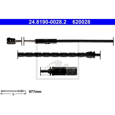 ATE Bremsensatz, Scheibenbremse Bremsen-Set VA + HA sizw2na7w8 Hinterachse belüftet 345mm 24mm für BMW