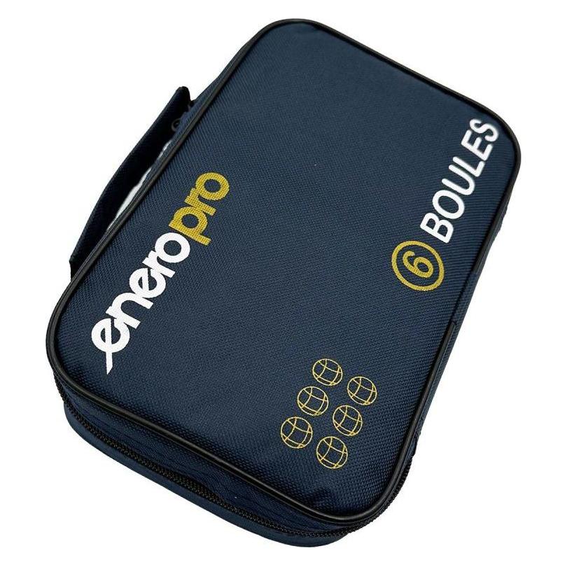 Enero Kule Do Gry 6 Szt- Boule Petanque Czarne Pokrowiec Pro (6x, 73 mm) (45149366)