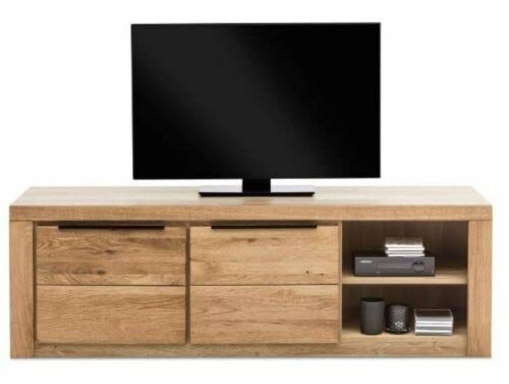 greta TV-Kommode TV Lowboard in Wildeiche geölt Teilmassiv Breite 160cm