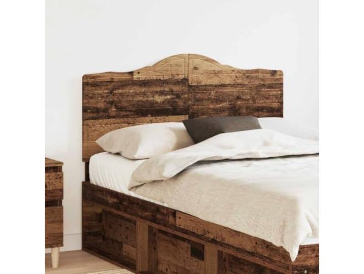 Kopfteil aus modernem Holz Schlichtes Design, Rückenlehne fertig, einfache Montage, kompatibel mit mehreren Betten
