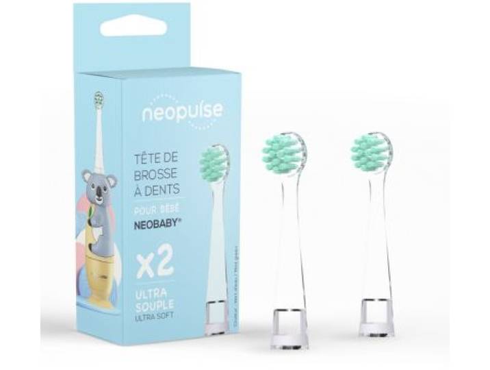Neopulse - Brossette Dentaire X2 Neobaby Vert