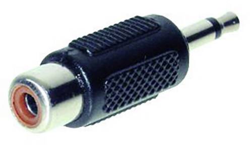TRU Components Klinken-Adapter Klinkenstecker 3.5mm - Cinch-Buchse Mono Polzahl:2