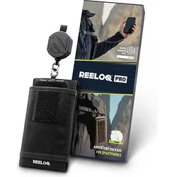 Reeloq Smartphone Sicherung, Weiteres Smartphone Zubehör, Schwarz