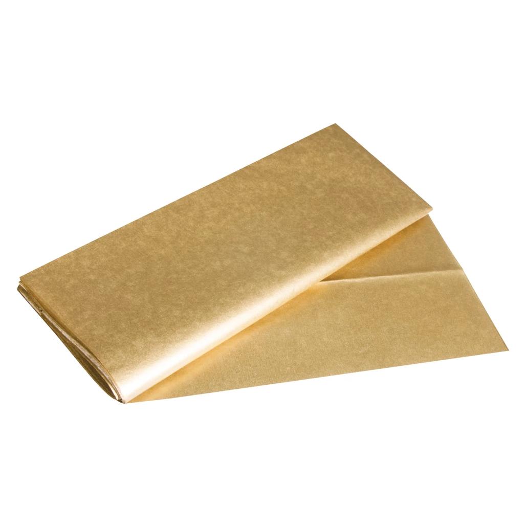 Rayher Seidenpapier Modern goldmetallic, 50,0 x 75,0 cm (3x) (67273616)