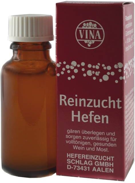 Vina Reinzuchthefe Malaga 19 ml für 50 L Saft
