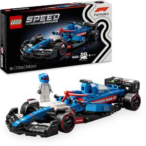 LEGO Speed Champions 77246 Visa Cash App RB VCARB 01 F1 Rennauto, ab 18 Jahre, 248 Teile
