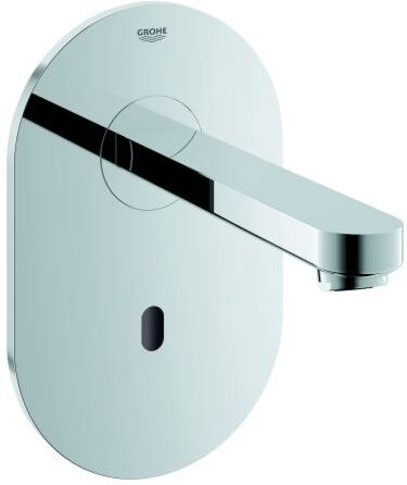 Grohe Euroeco Cosmopolitan E Bluetooth Fertigmontageset 36410000 chrom, Infrarot-Waschtisch-Wand-Armatur, ohne Mischung, Trafo