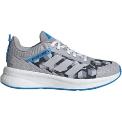adidas x Minecraft Fortarun 4.0 Sneaker ältere Kinder JR1933 - glory grey/glory grey/lucid ray blue 35.5
