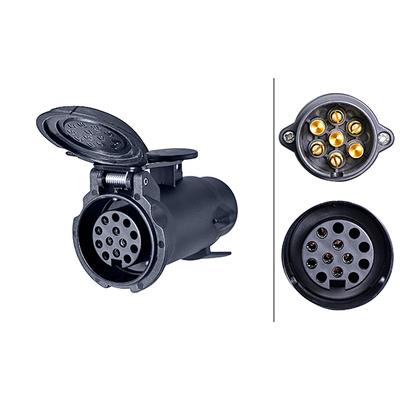 HELLA Adapter, Steckdose 8ja008981001 für Mercedes Iveco
