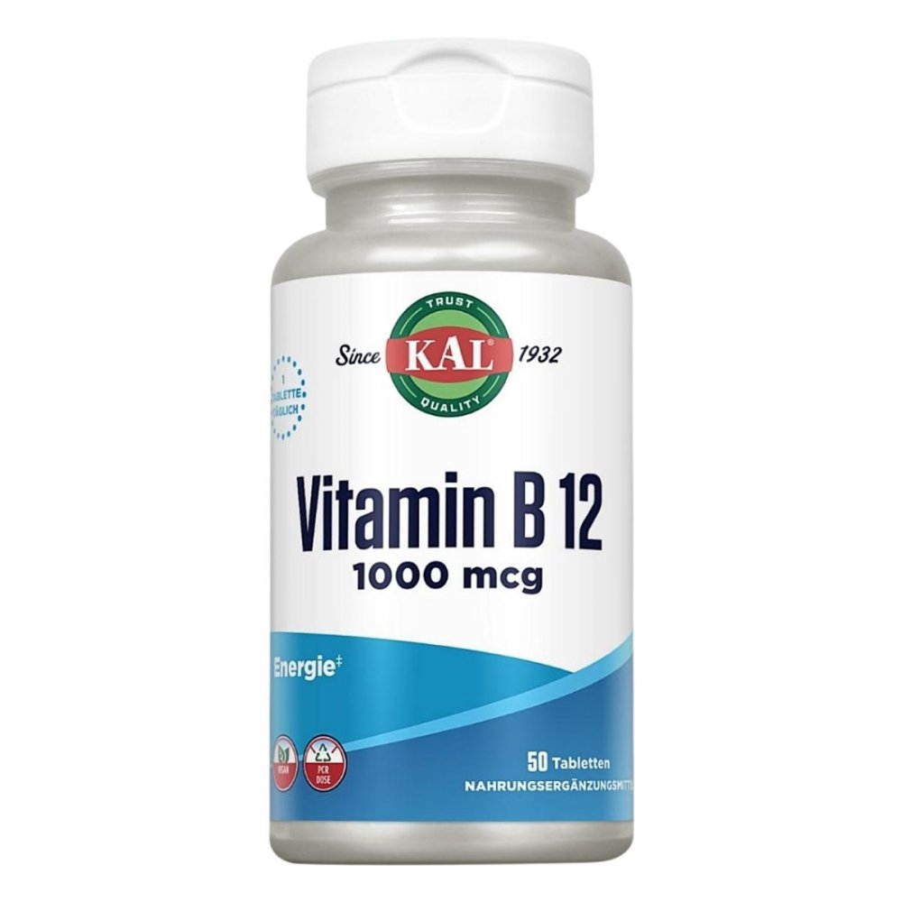 Supplementa GmbH KAL Vitamin B12 1000 mcg Tabletten 13895085