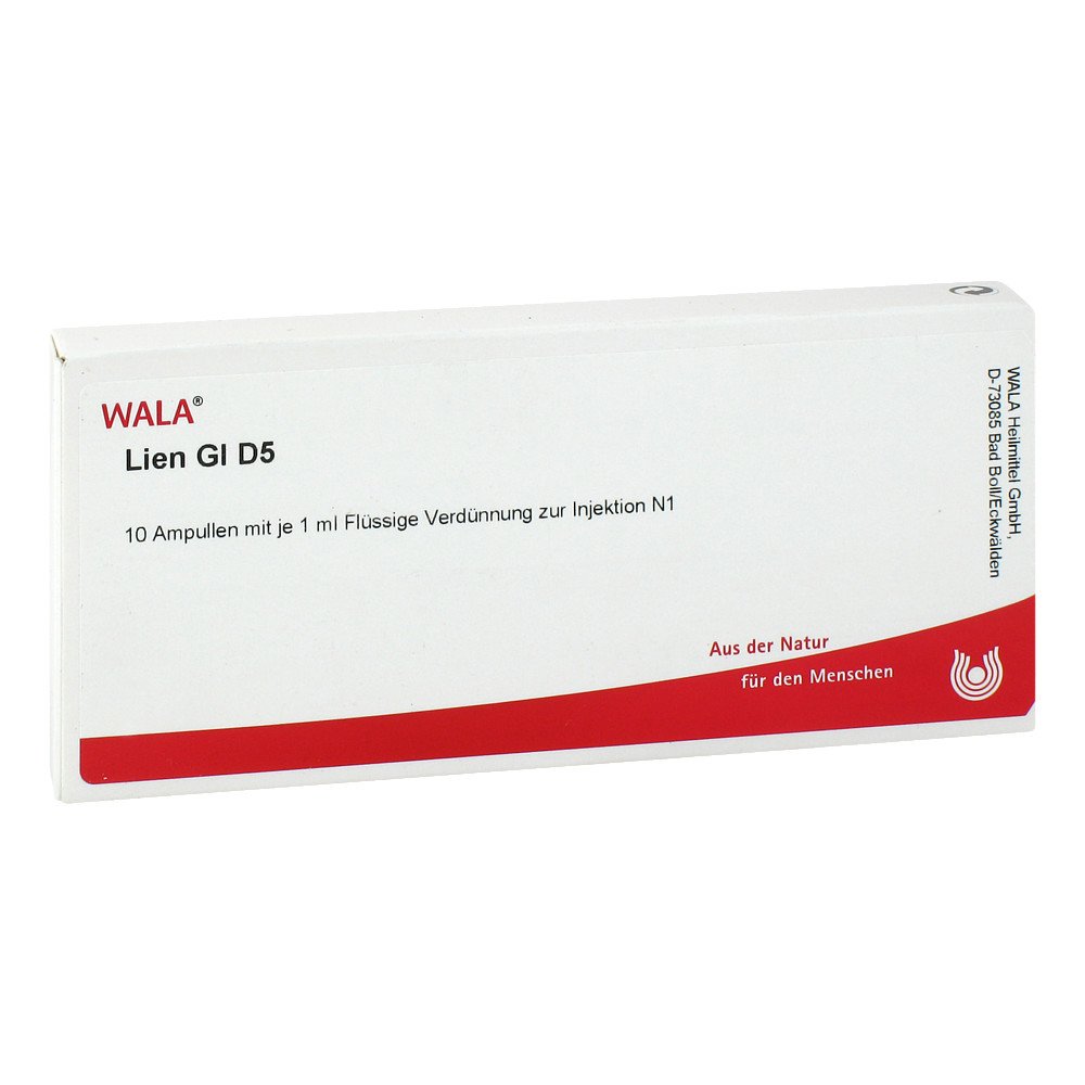 WALA Heilmittel GmbH Lien Gl D5 Ampullen 03353236