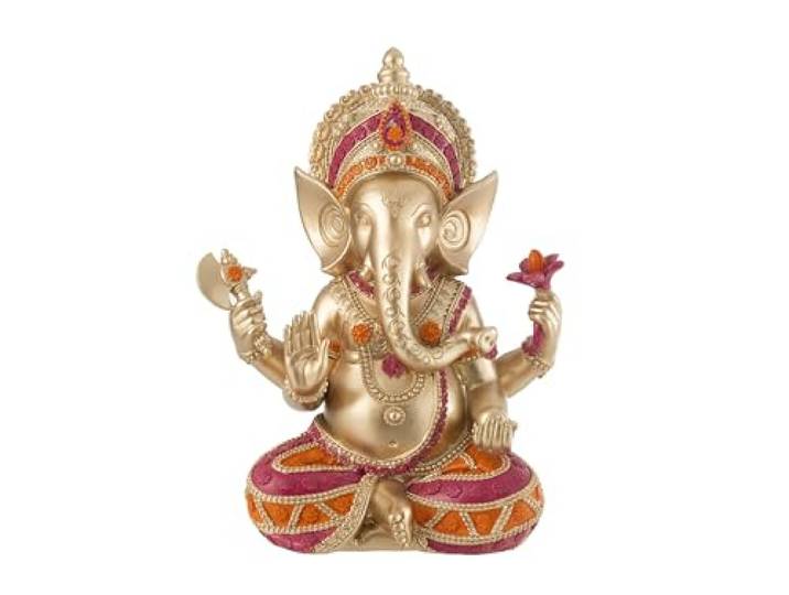 J-Line Ganesha Zittend POLYRESIN Large
