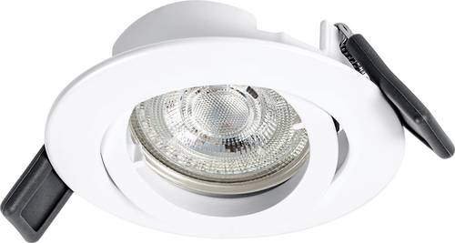 OSRAM HOMELIGHTING 4099854444494 Spotlight Recess Set Incl. Osram LED 4.3W GU10 White LED-Deckenleuchte 4.30W Weiß