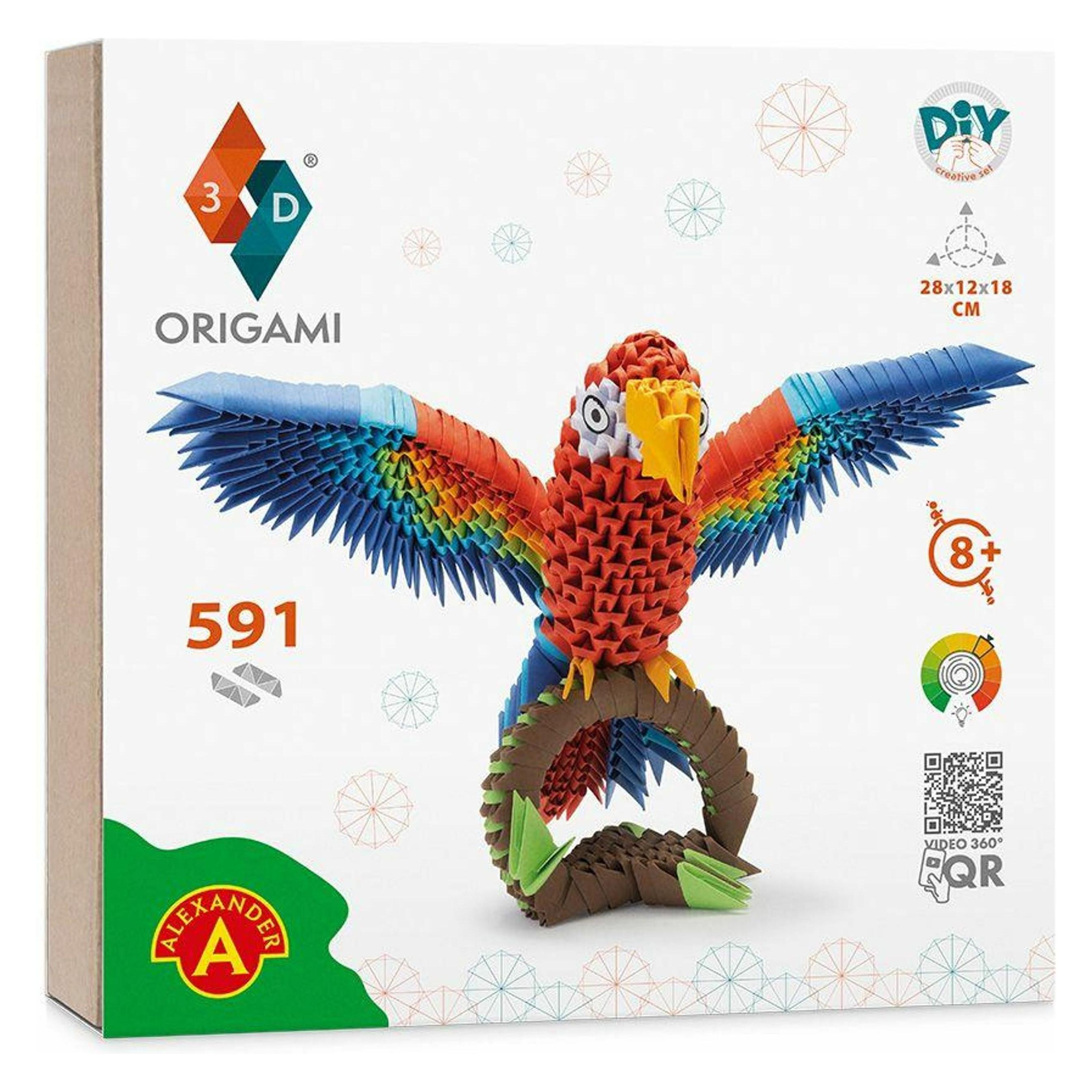 Alexander Origami 3D Papagei (HQOR501853)