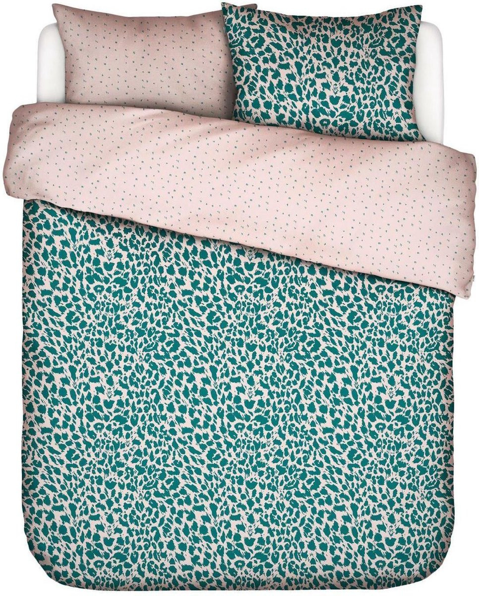 Covers & Co dekbedovertrek Wild thing petrol 200 x 220 cm