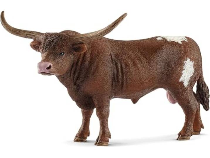 Schleich Farm World Texas Longhorn Bulle 13866 8 x 14 x 9 cm